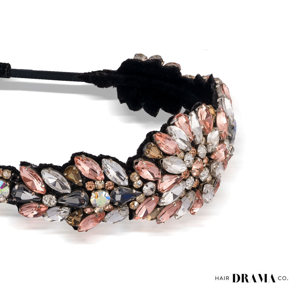 Rosemary Broad Headband - Pink