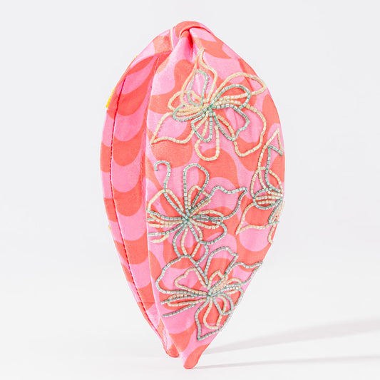 Flora Pop Printed Knotted Headband