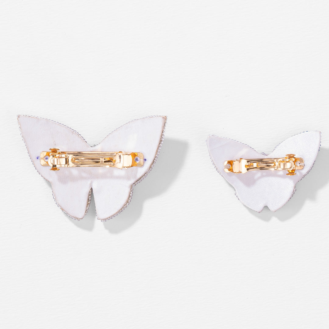 Rhinestone Butterfly Hair Clip