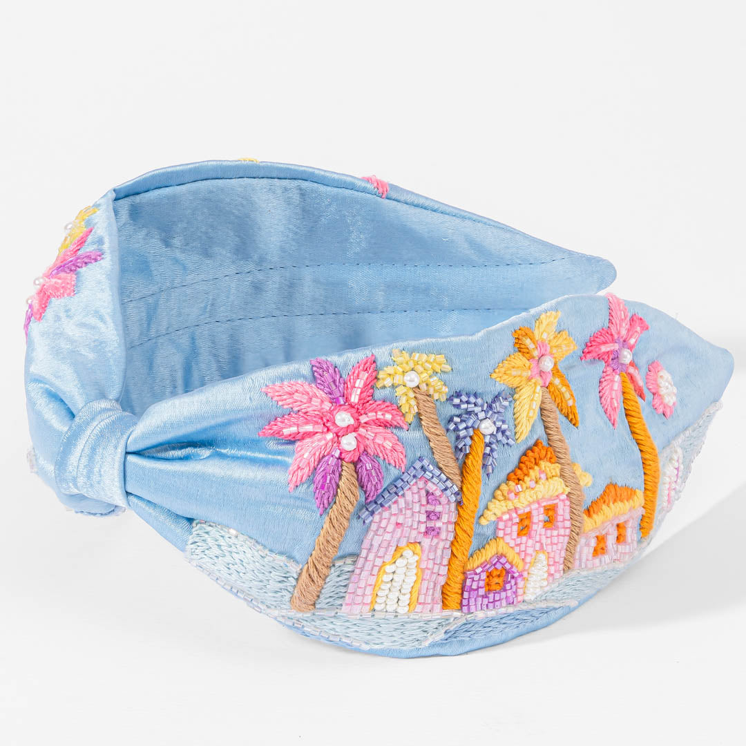 Oman Skyline Knotted Headband