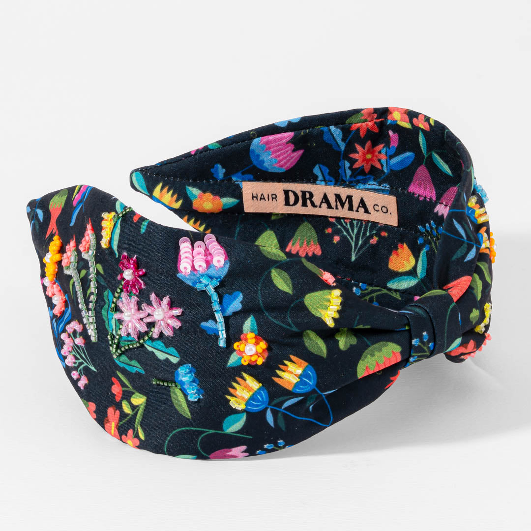 Enchanted Flora Knotted Headband