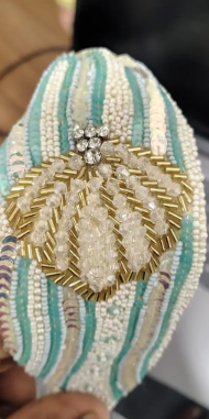 Seaside Crest Embellished Headband