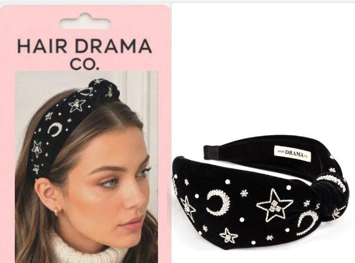 Starlit Sky Velvet Headband