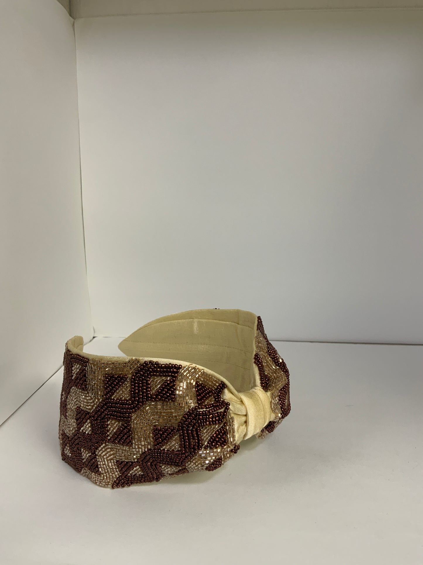 Champagne Spark Knotted Headband