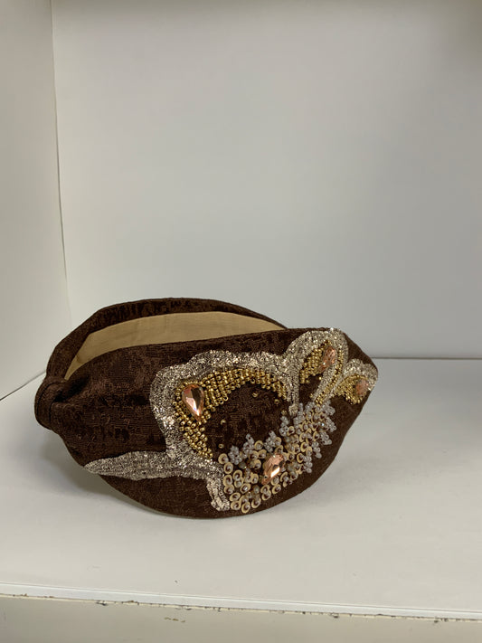 Gilded Knotted Headband