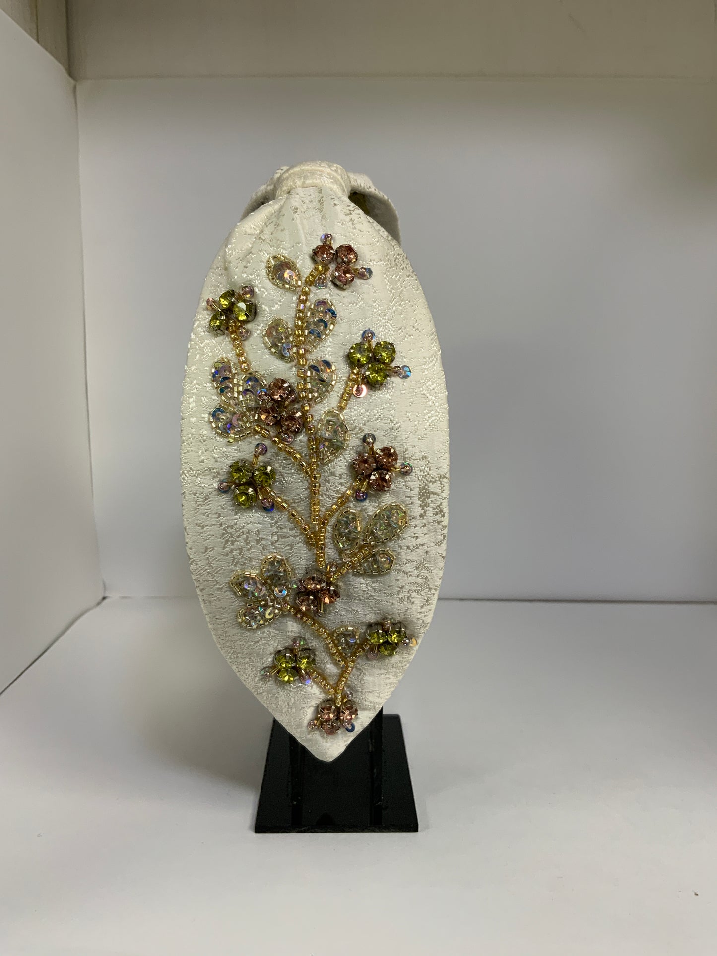 Ivory Bloom Embellished Headband