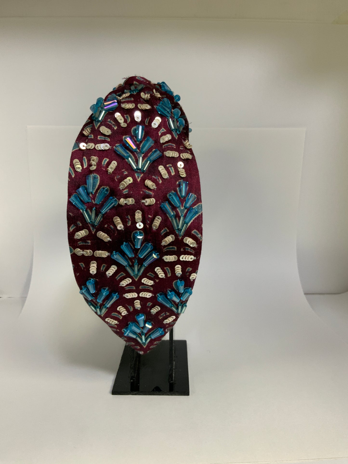 Royale Beaded Knotted Headband