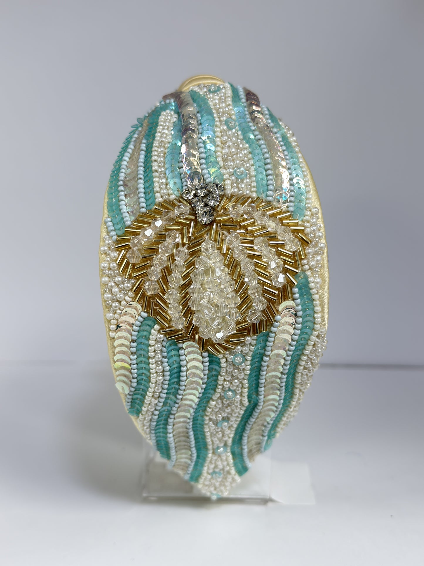 Sea Shell Beaded Luxe Knotted Headband