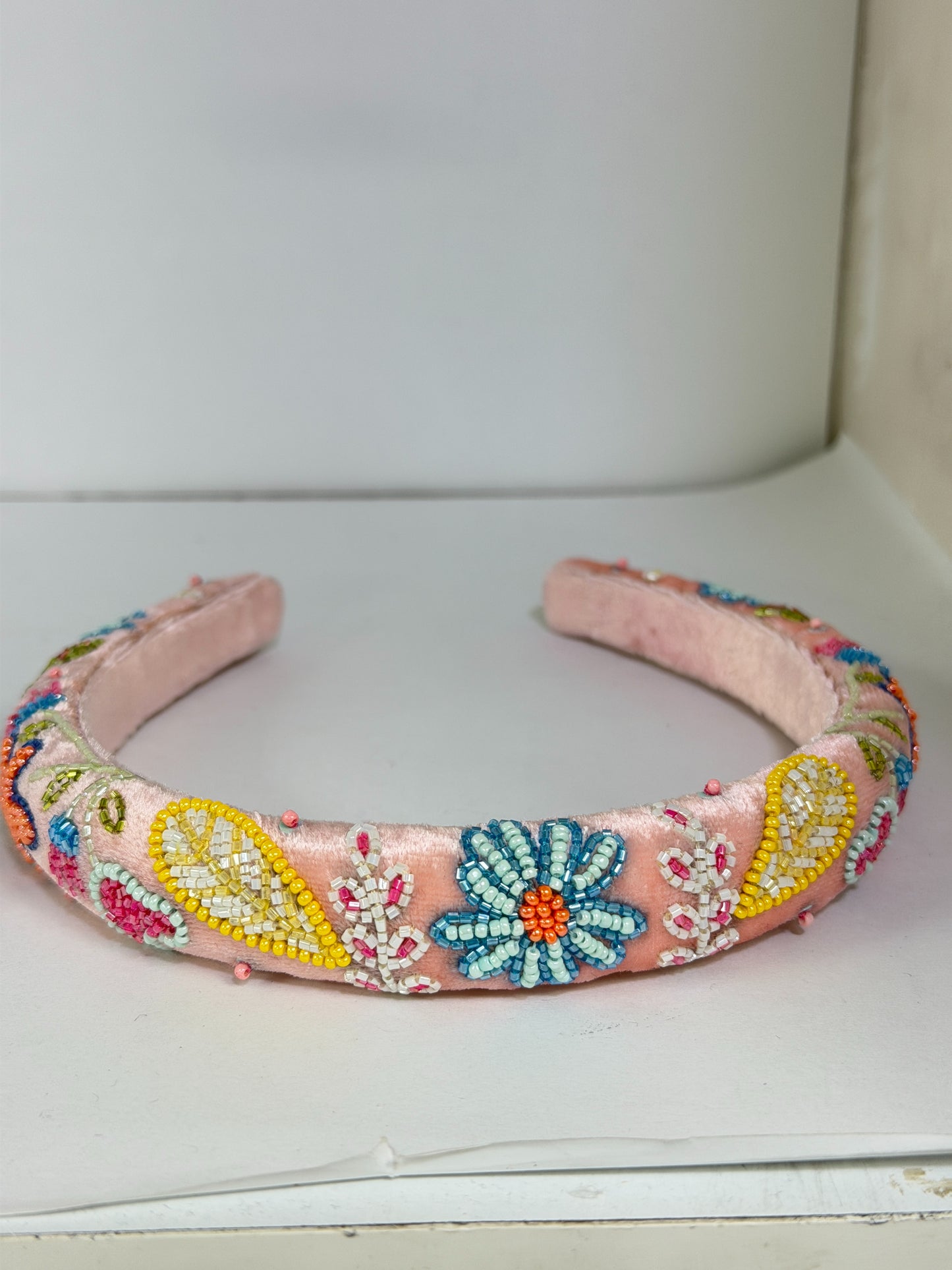 Sea You Soon Beaded Puff Headband