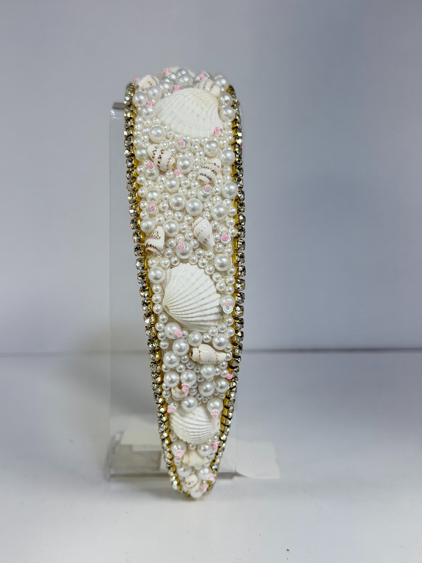 Pearl in the Shell Embellished Headband
