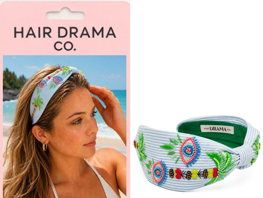 Eye See Summer Beaded Headband