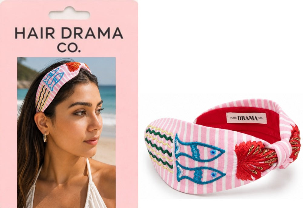 Fish Tale Beaded Headband