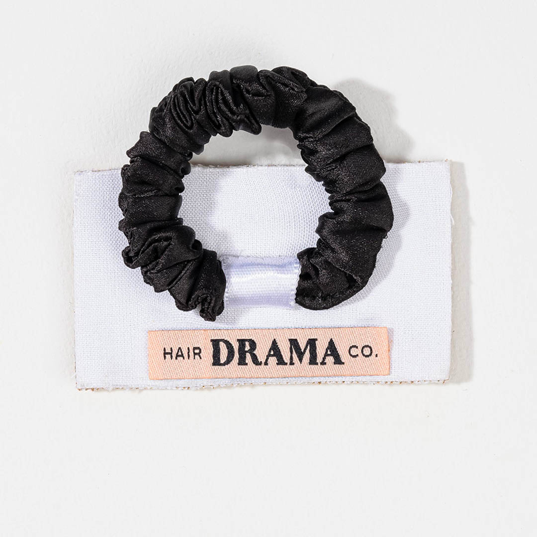 Embellished Ponytail Holder - Silver