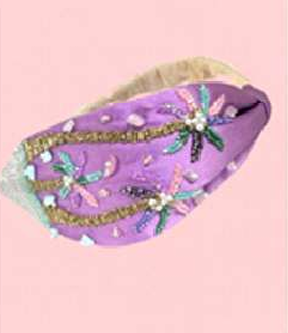 Tropical Twilight Knotted Headband