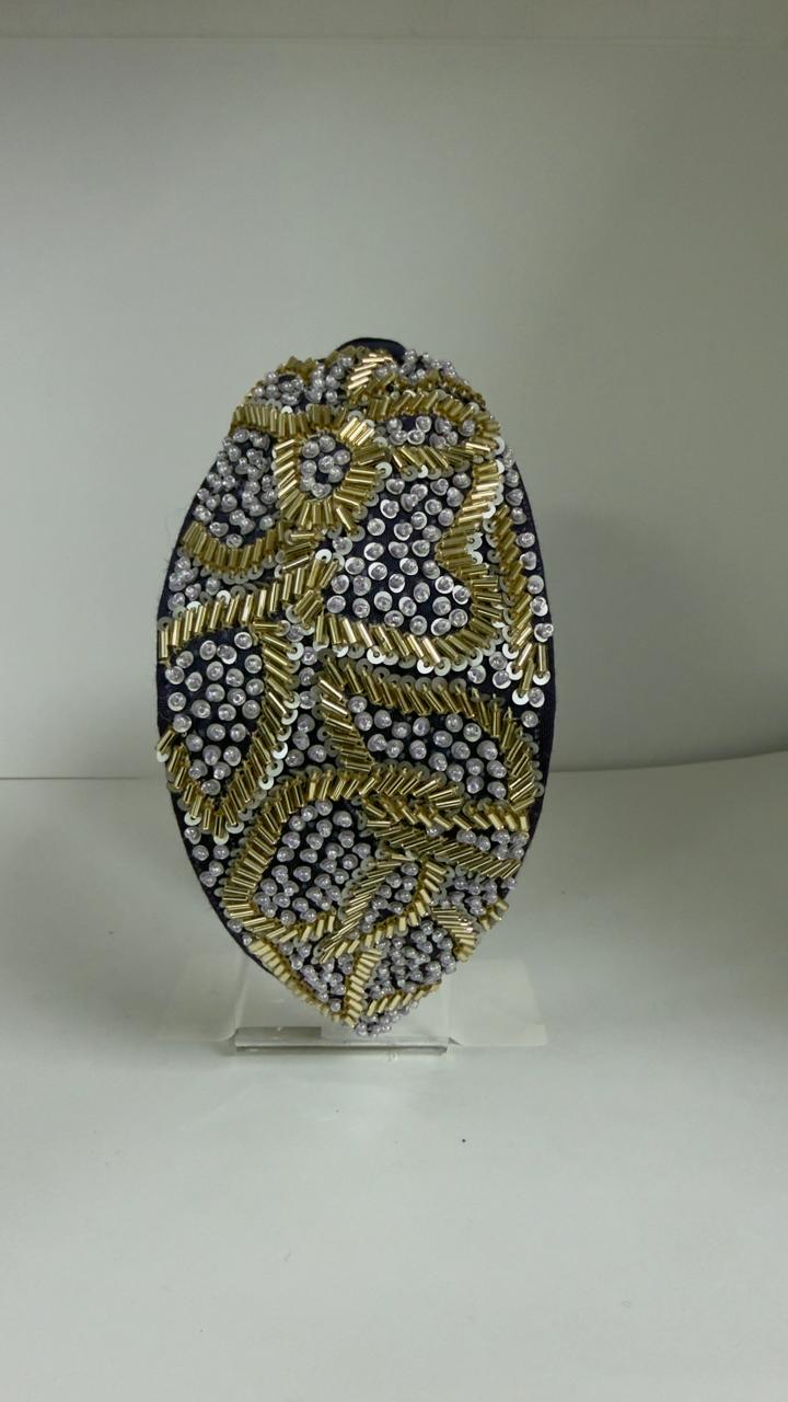 Lost in Trail Beaded Knotted Headband