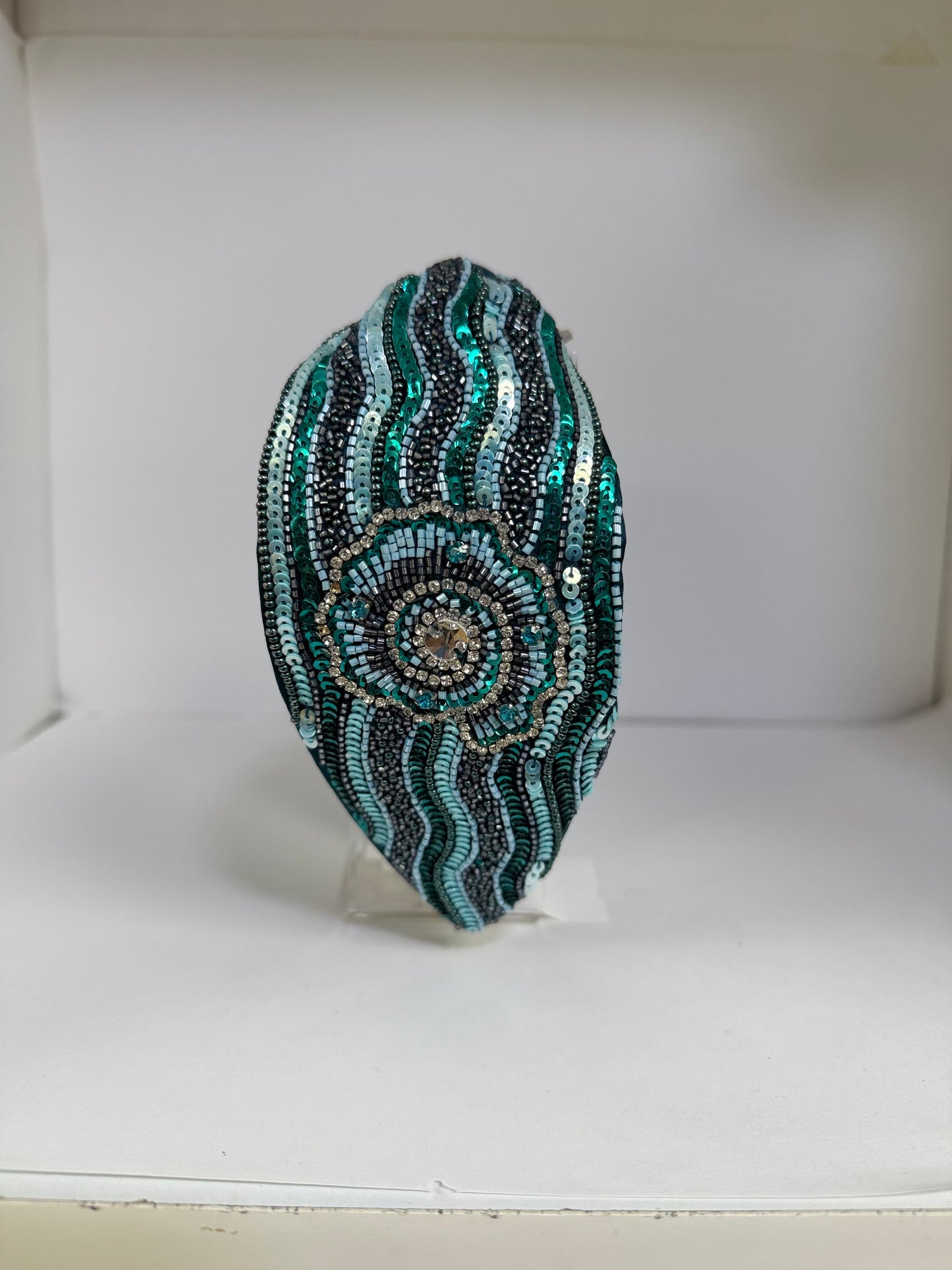 Ocean Ripple Knotted Headband