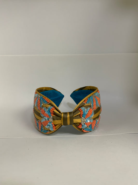 Verdant Fleur Knotted Headband