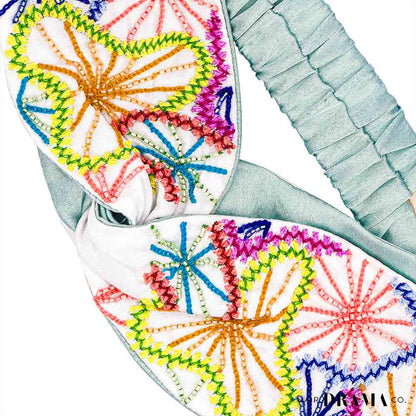 Multi-color Knotted Hairband