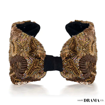 Tiara com Nó Gracioso - Bronze