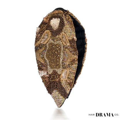 Tiara com Nó Gracioso - Bronze