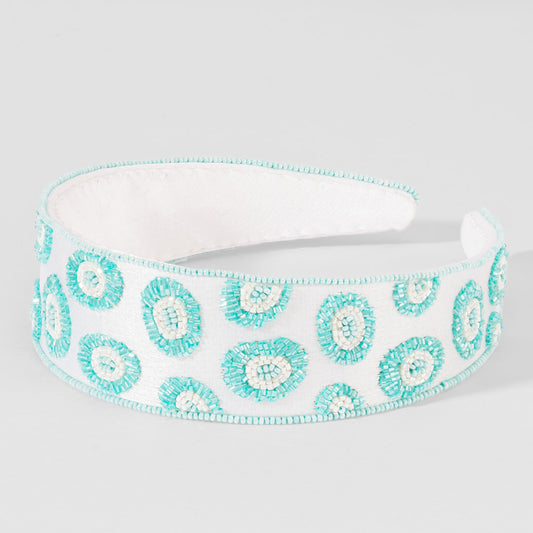 Tiara Olho Grego Azul