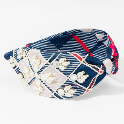 Amelia Printed Knotted Headband