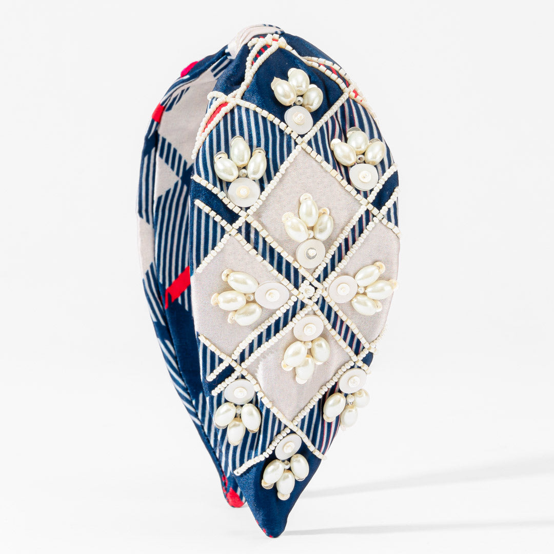 Amelia Printed Knotted Headband