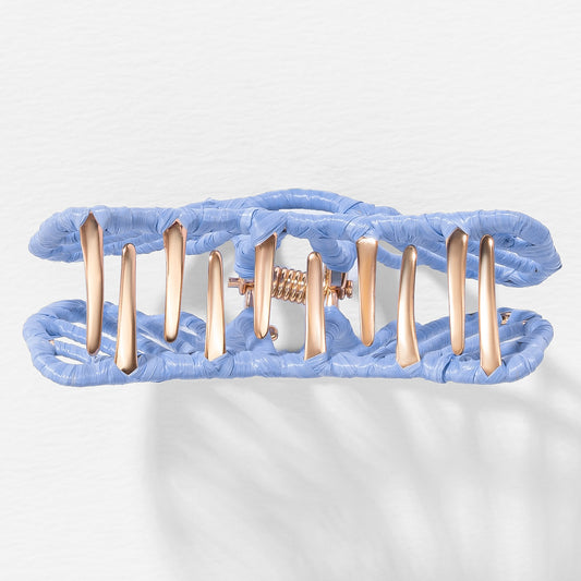 Presilha Olivia Arc Claw - Azul Claro