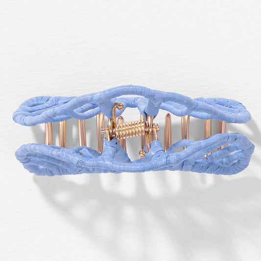 Presilha Olivia Arc Claw - Azul Claro