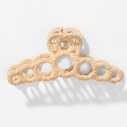 Kara Claw Clip - Cream