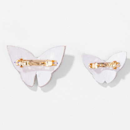 Rhinestone Butterfly Hair Clip