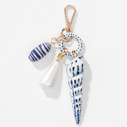 Spe-shell Beaded Bag Charm