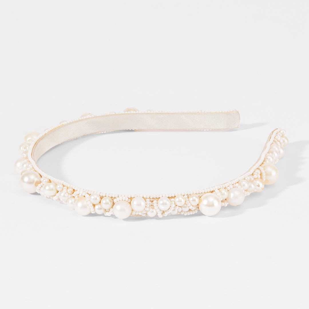 Pearl Cluster Hairband