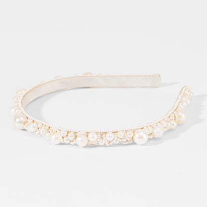 Pearl Cluster Hairband