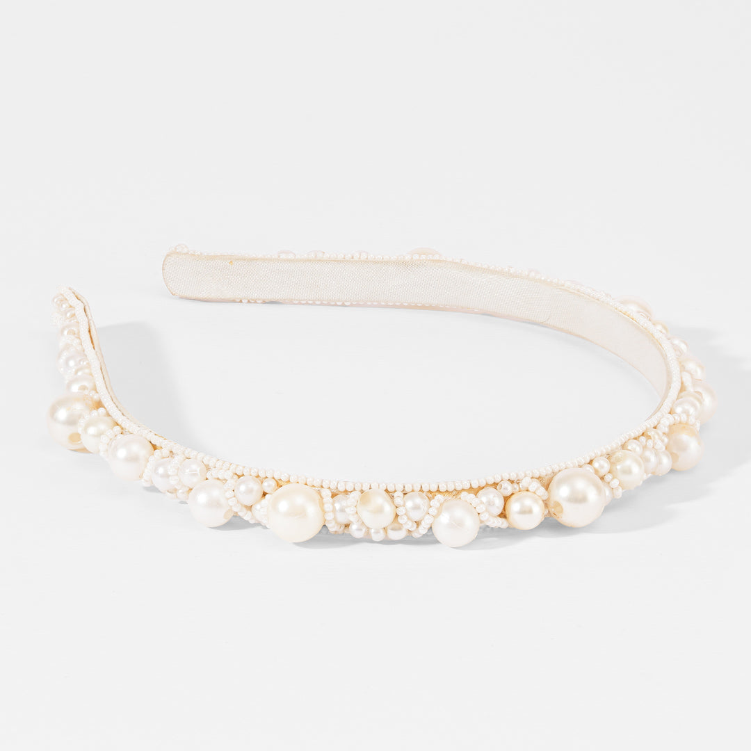 Pearl Cluster Hairband