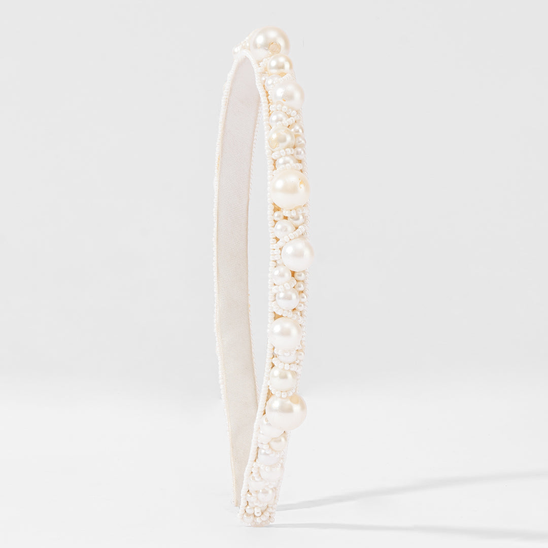Pearl Cluster Hairband