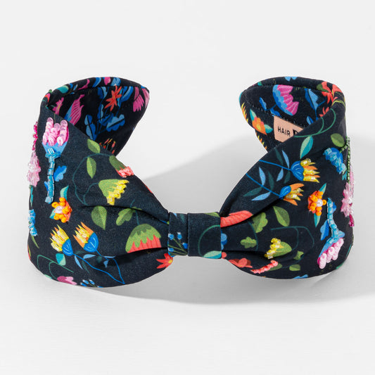 Enchanted Flora Knotted Headband
