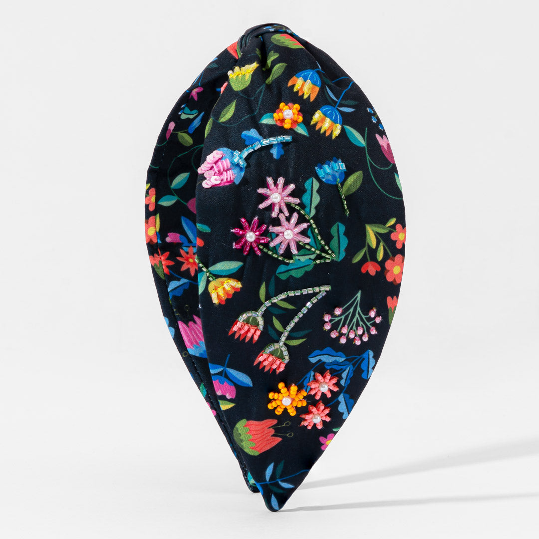 Enchanted Flora Knotted Headband