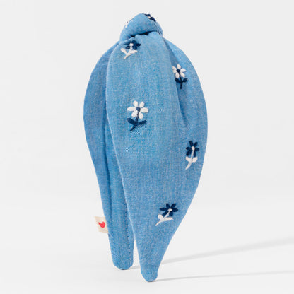 Blue Flora Hair Accessory Set - Set of 3