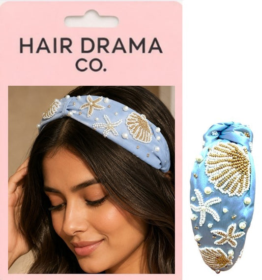 Aphrodite Beadwork Knotted Headband
