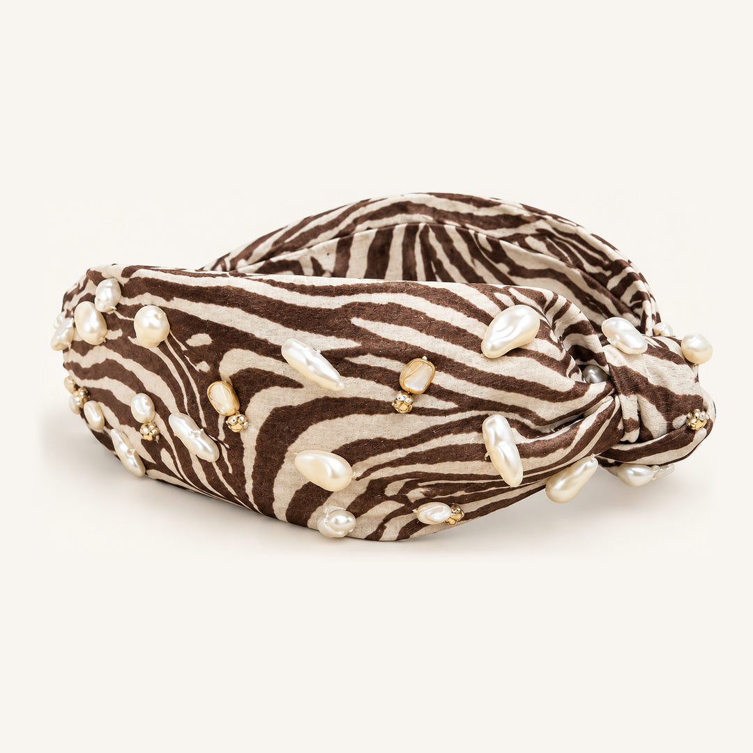 Kaia Shell-Embellished Headband