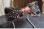 Astrid Blush Crystal Embellished Headband