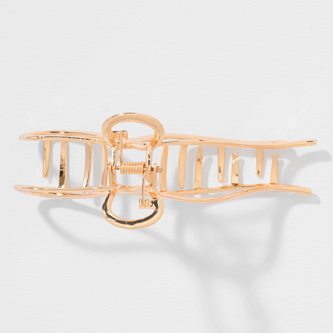 Bow-tiful Claw Clip - Gold
