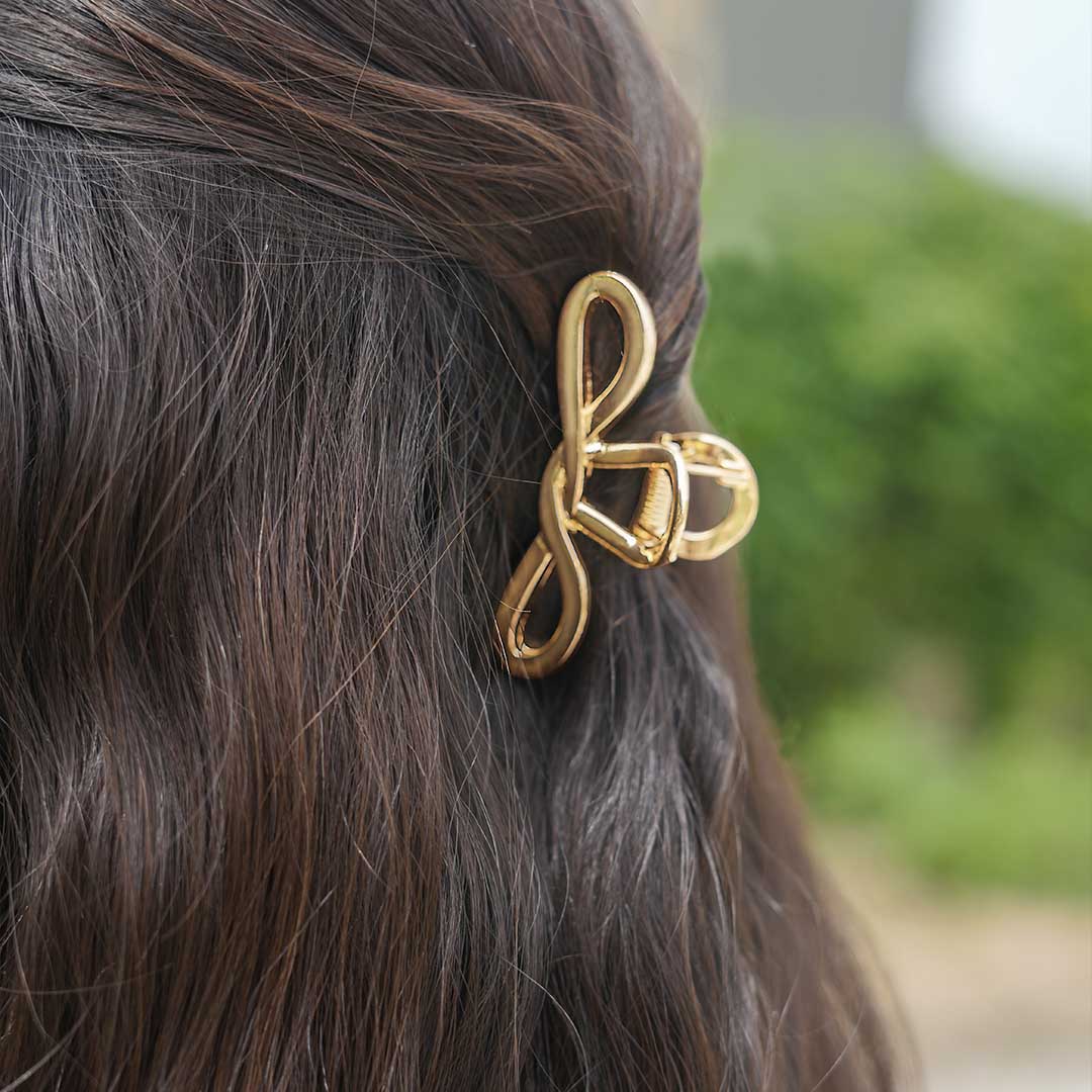 Isla Claw Clip - Gold