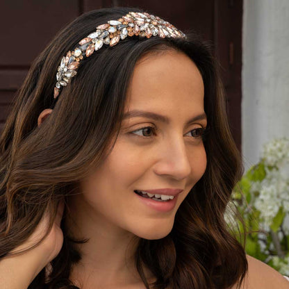 Rosemary Broad Headband - Pink