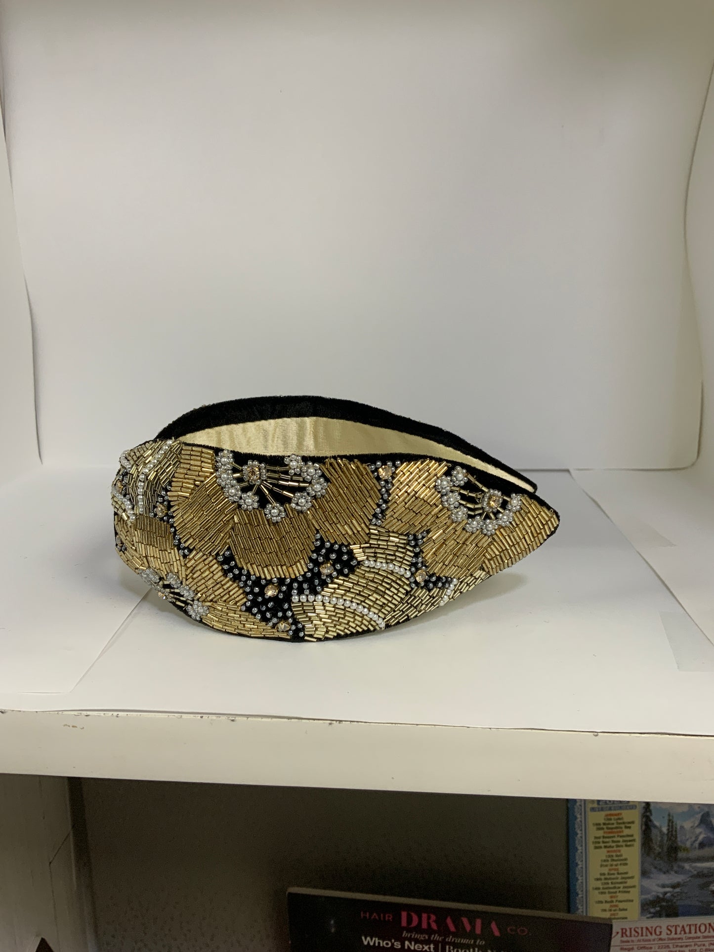 Zari Bloom Embellished Headband