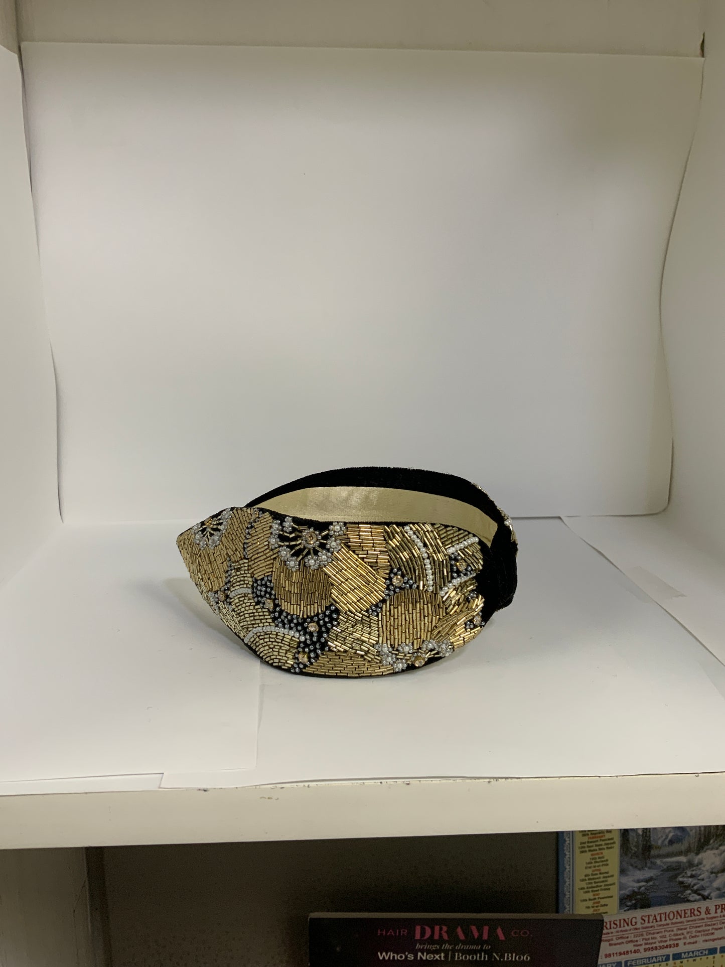 Zari Bloom Embellished Headband