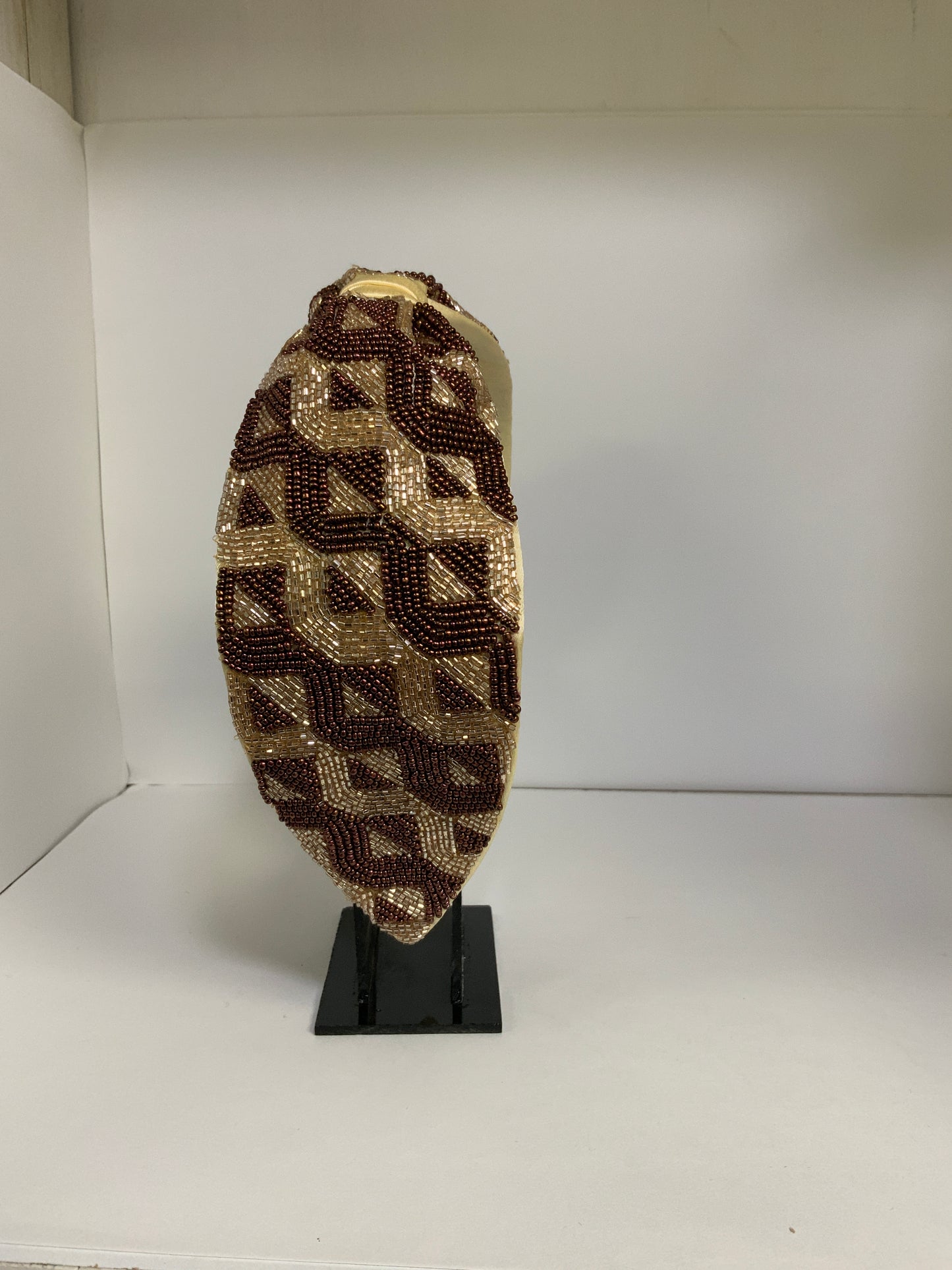 Champagne Spark Knotted Headband