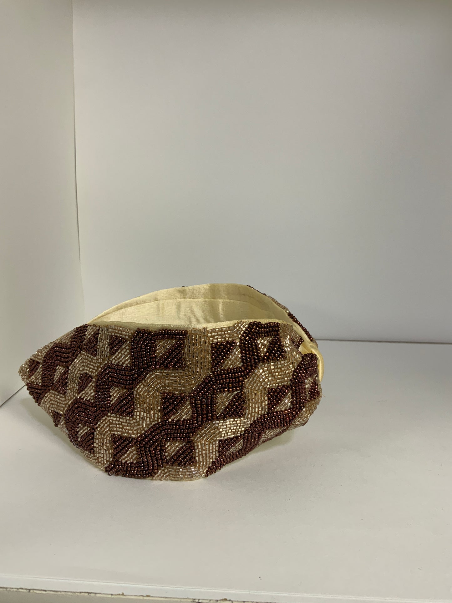 Champagne Spark Knotted Headband