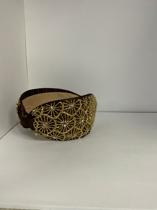 Royal Medallion Knotted Headband